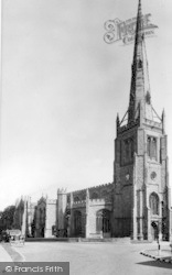 Parish Church c.1955, Thaxted