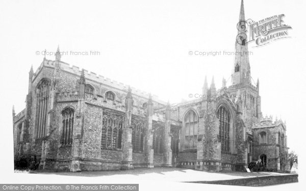 Photo of Thaxted, Parish Church c.1960