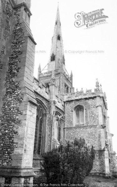 Photo of Thaxted, Parish Church c.1960