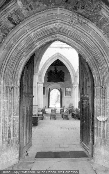 Photo of Thaxted, Parish Church Interior c.1950