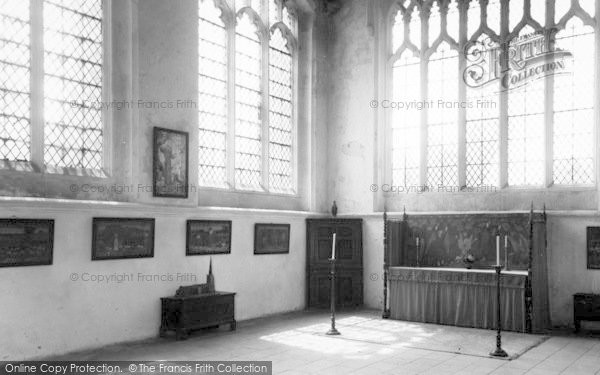 Photo of Thaxted, Parish Church Interior c.1960