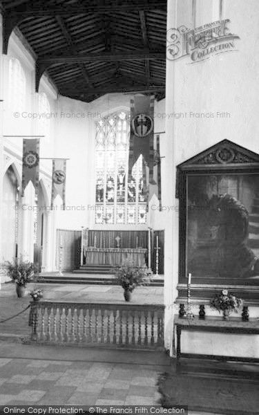 Photo of Thaxted, Parish Church, St Peter's Shrine And High Altar c.1950