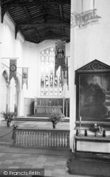 Parish Church, St Peter's Shrine And High Altar c.1950, Thaxted
