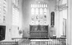 Parish Church, The Becket Chapel c.1960, Thaxted