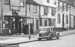 Service Station In Town Street c.1950, Thaxted