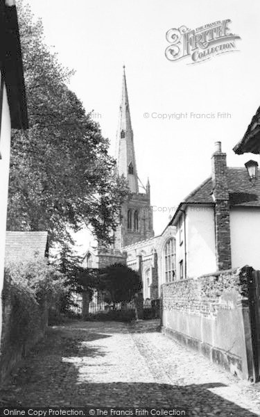 Photo of Thaxted, St John The Baptist Church c.1965