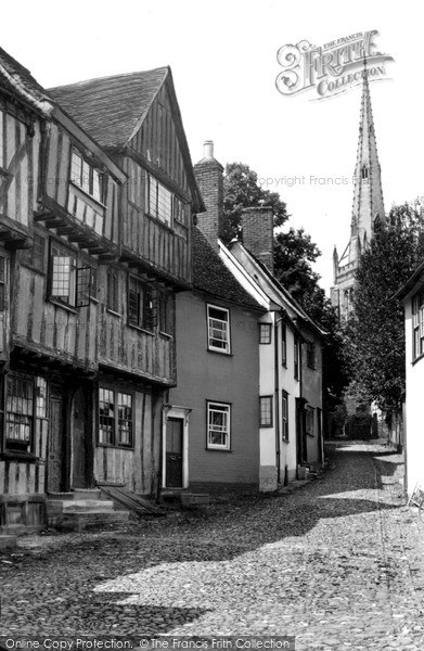 Photo of Thaxted, Stoney Lane, Dick Turpin's Cottage c.1950