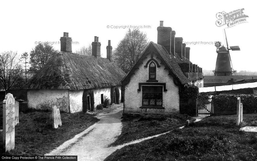 Thaxted, the Almshouses 1906