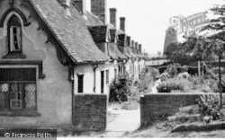 The Almshouses c.1950, Thaxted