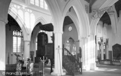 The Church Interior c.1955, Thaxted