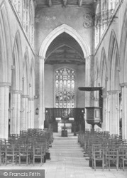 The Church, Nave 1906, Thaxted
