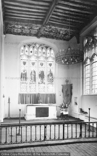 Photo of Thaxted, The Lady Chapel And Parish Church c.1955