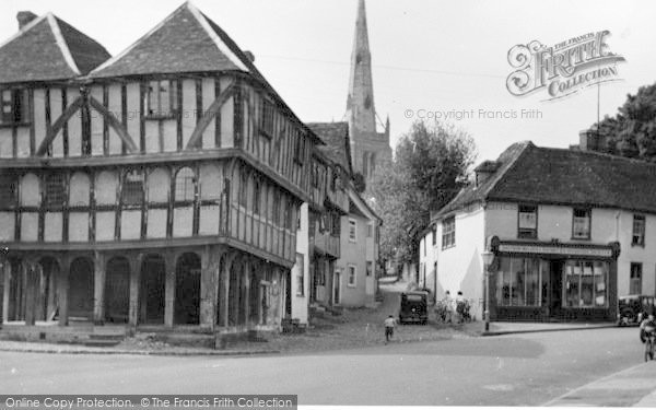 Photo of Thaxted, The Old Guildhall (Moot Hall) c.1950