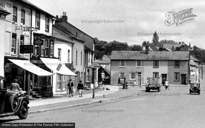 Photo of Thaxted, Town Street, Shops c.1950