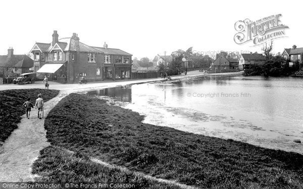 Photo of The Bourne, From Old Frensham Road 1909
