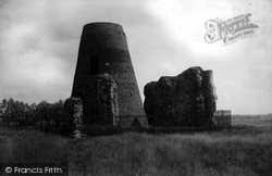 The Broads, St Benet's Ruins c.1931, The Norfolk Broads