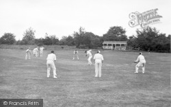 Cricket On The Green c.1955, The Chart