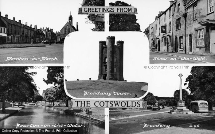 Photo of The Cotswolds, Composite c.1955