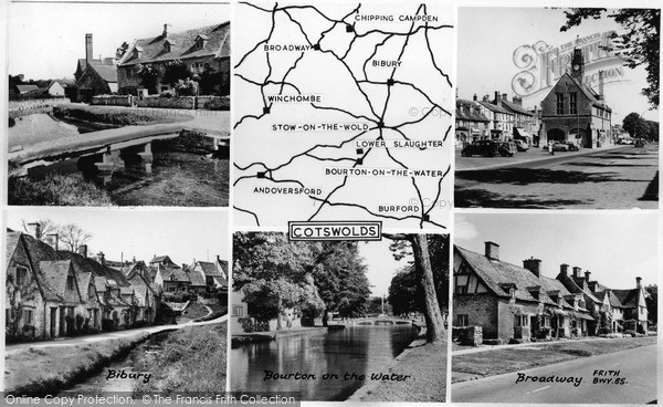 Photo of The Cotswolds, Composite c.1960