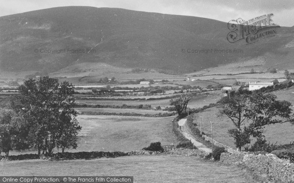 Photo of The Green, Black Combe And Whicham Valley c.1955