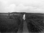 The A Cornish Hedge Leading To Cadgwith 1927, Lizard