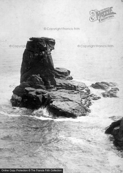 Photo of The Lizard, Bumble Rock c.1890