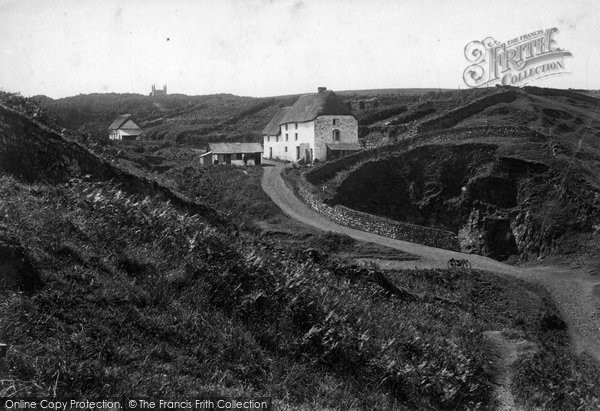 Photo of The Lizard, Church Cove 1911