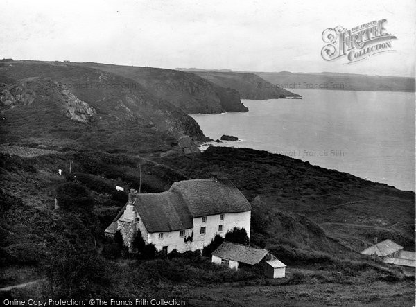 Photo of The Lizard, Church Cove Cliffs 1927