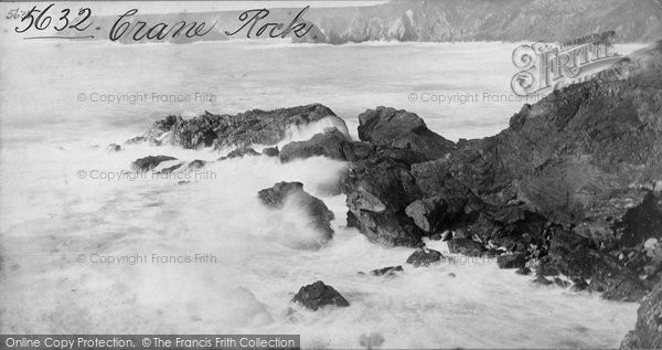 Photo of The Lizard, Crane Rock c.1871