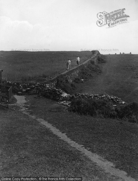 Photo of The Lizard, Double Hedge Path To Kynance Cove 1927