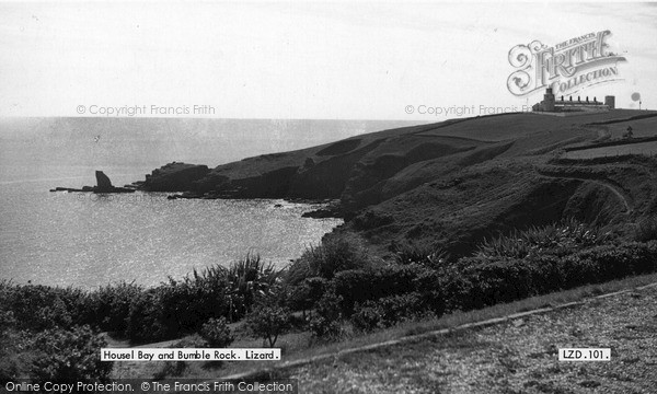 Photo of The Lizard, Housel Bay And Bumble Rock c.1960