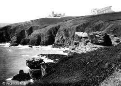 The Housel Bay And The Lighthouse c.1933, Lizard