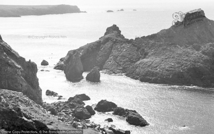 Photo of The Lizard, Kynance Cove At High Tide c.1950