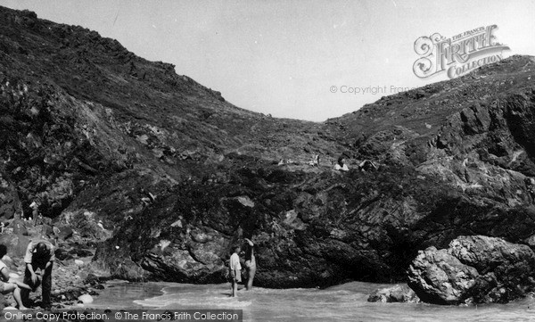 Photo of The Lizard, Kynance Cove Bathing Place c.1950