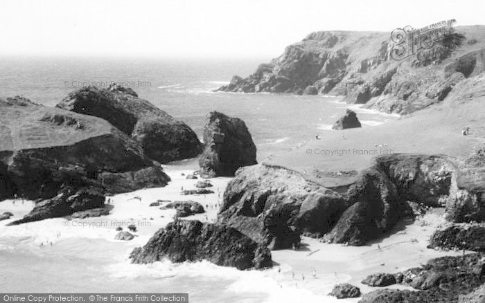 Photo of The Lizard, Kynance Cove c.1950