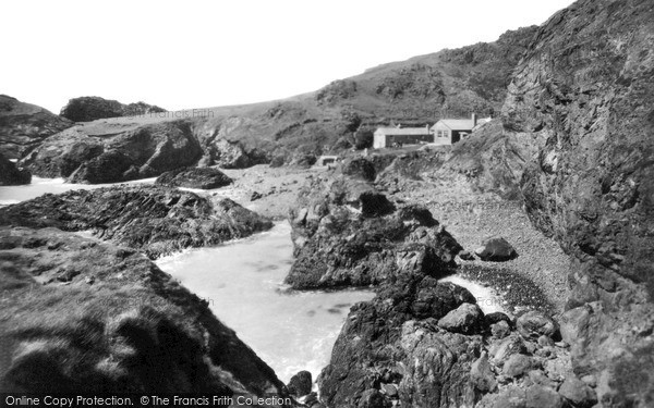 Photo of The Lizard, Kynance Cove, Cliff And Cafe c.1933
