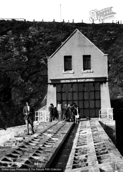 Photo of The Lizard, Lifeboat House And Slipway c.1960