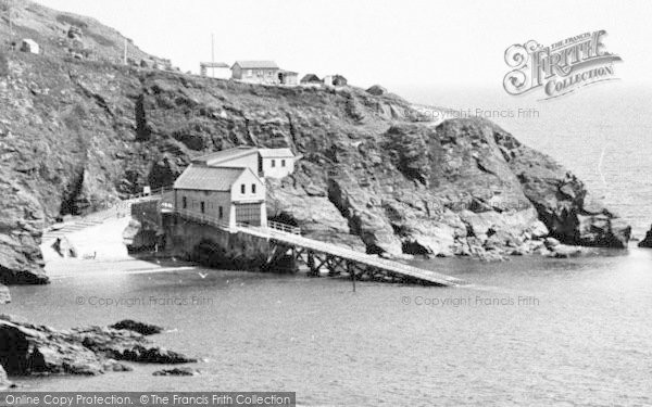 Photo of The Lizard, Lifeboat Station c.1950