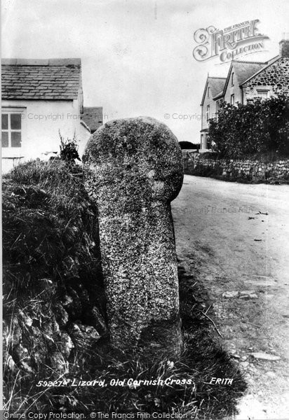 Photo of The Lizard, Old Cornish Cross 1907