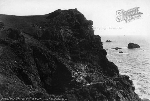 Photo of The Lizard, Old Lizard Head 1890