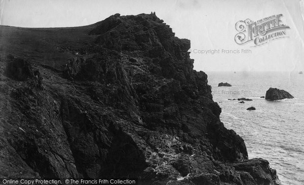 Photo of The Lizard, Old Lizard Head c.1876