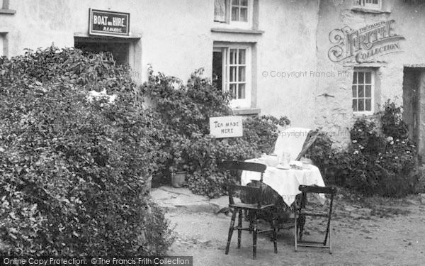 Photo of The Lizard, Tea Room Near Church Cove 1904