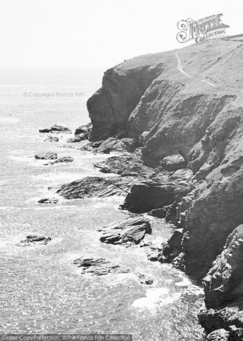 Photo of The Lizard, The Cliffs c.1960