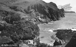 The The Cliffs From Cafe Terrace At Kynance Cove c.1933, Lizard