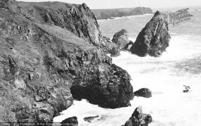 Photo of The Lizard, The Coast At Kynance Cove c.1960