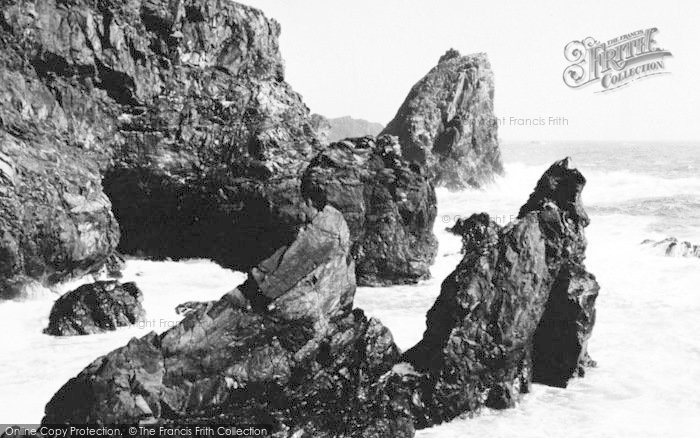 Photo of The Lizard, The Rocks At Kynance Cove c.1960