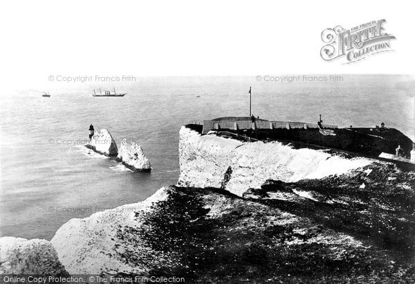 Photo of The Needles, From Above 1890