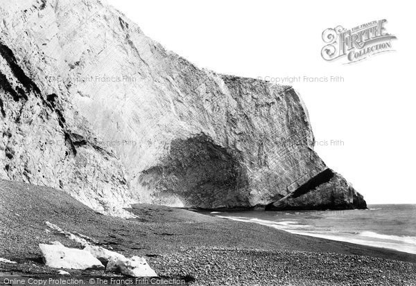 Photo of The Needles, Scratchells Bay 1890