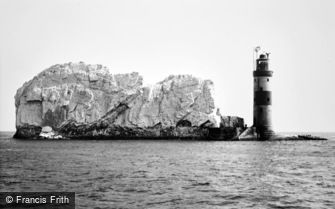 The Needles, the Lighthouse c1955