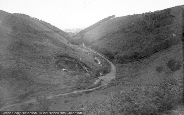 Photo of The Quantocks, Weacombe Combe 1929